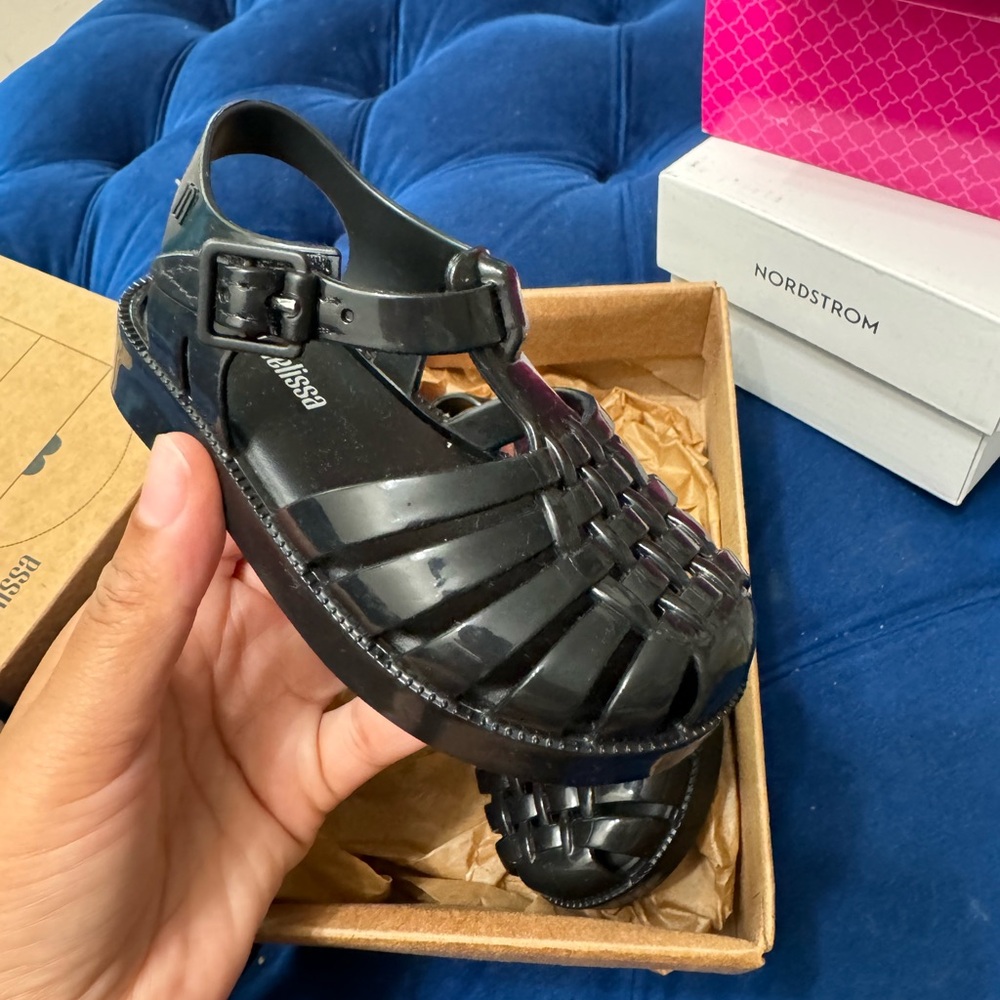 Black Toddler Sandals